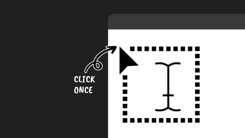 click once for point type text – how to add text in illustrator