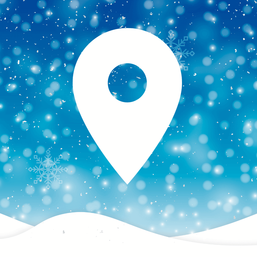 75 Free Editable Christmas App Icons On Canva 69 map pin christmas app icons