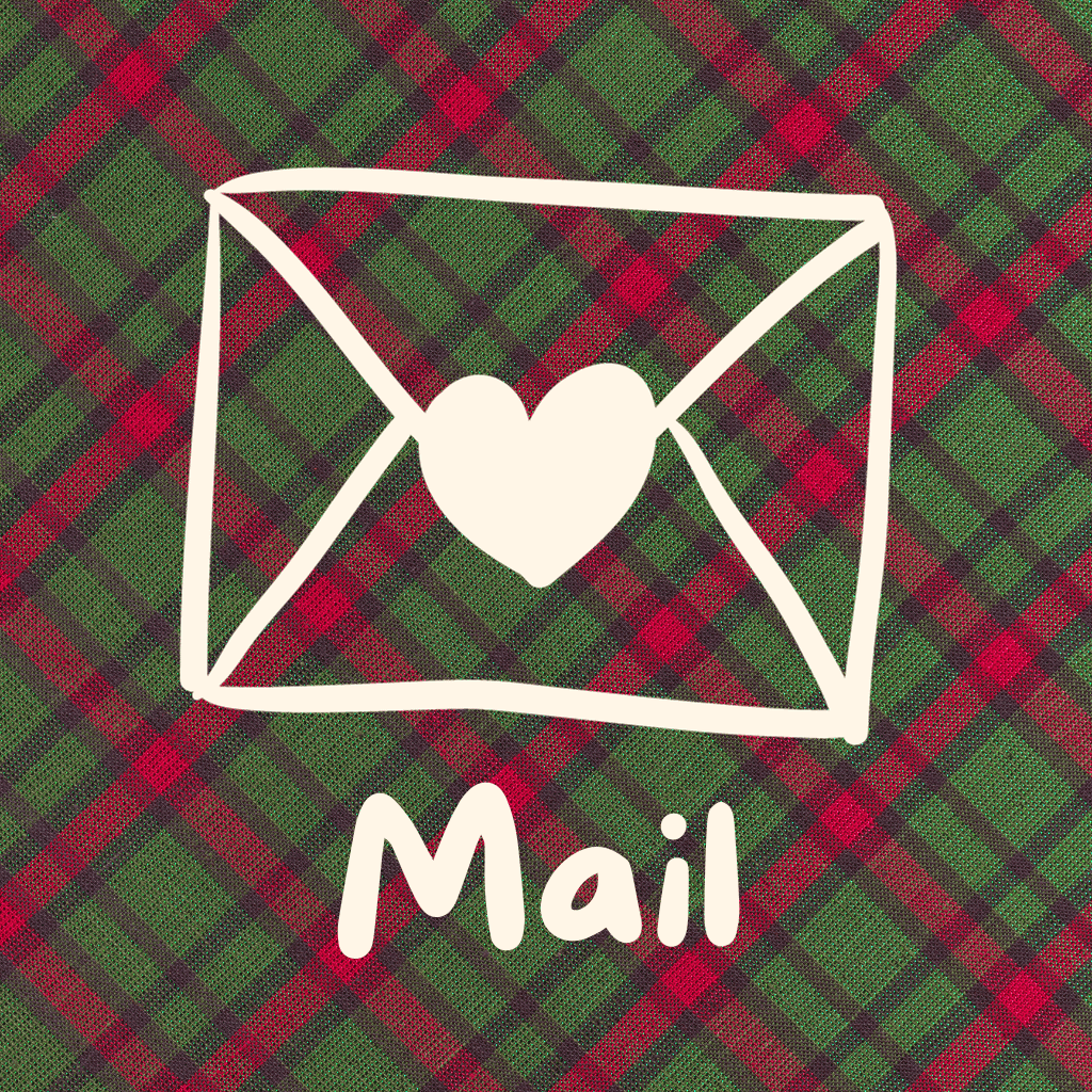 75 Free Editable Christmas App Icons On Canva 31 mail christmas app icons