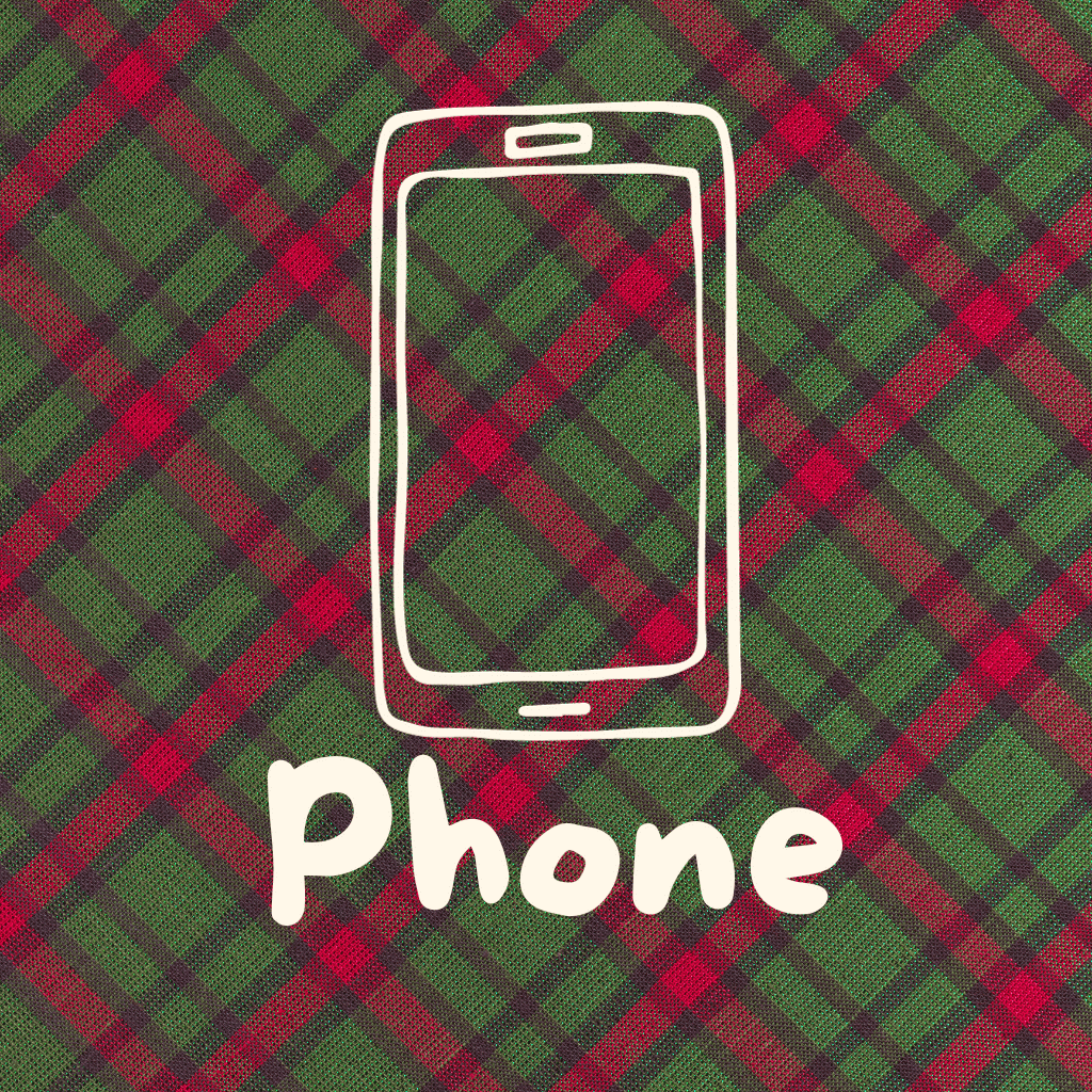 75 Free Editable Christmas App Icons On Canva 36 phone christmas app icons
